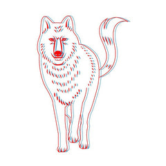 3D Wolf