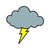 Cloud With Bolt